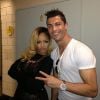 Rihanna au côté de Cristiano Ronaldo, image publiée sur Facebook le 29 mai 2013