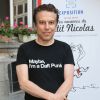 Exclusif - Philippe Vandel - Vernissage de l'exposition "Les vacances du petit Nicolas" à la mairie du 4ème à Paris le 18 juin 2014.