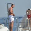 Hayden Panettiere, enceinte, et son fiancé Wladimir Klitschko en vacances du côté de Saint-Tropez, juin 2014. 