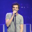  Le chanteur Amir (The Voice saison 3) - Concert au palais des sports &agrave; l'occasion du 66e anniversaire de l'&Eacute;tat d'Isra&euml;l. A Paris le 5 mai 2014. 