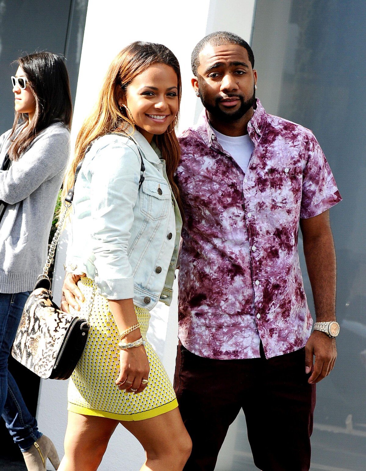 Photo Christina Milian Et Jas Prince à Los Angeles Le 27 Février 2014 Purepeople