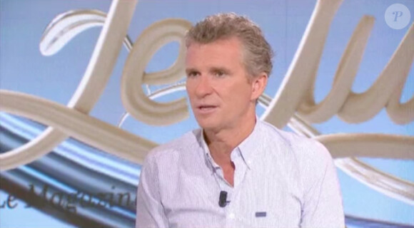 Denis Brogniart, invité du Tube sur Canal+, le samedi 21 juin 2014.