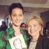 Katy Perry et Hillary Clinton le 20 juin 2014.