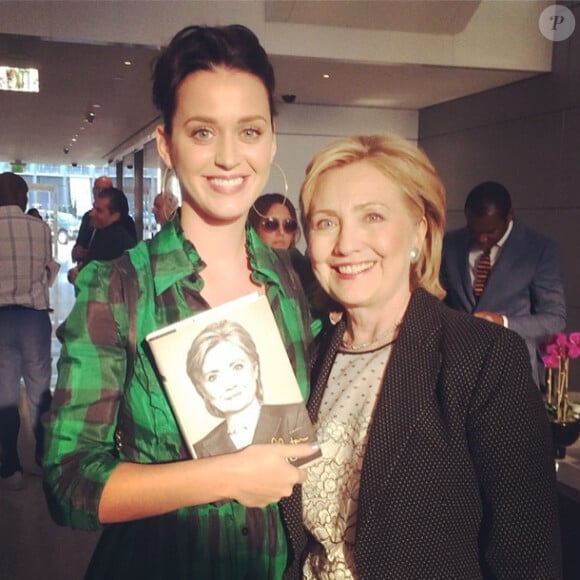 Katy Perry et Hillary Clinton le 20 juin 2014.