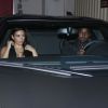 Kim Kardashian et Kanye West quittent le restaurant Craig's. West Hollywood, le 22 juin 2014.