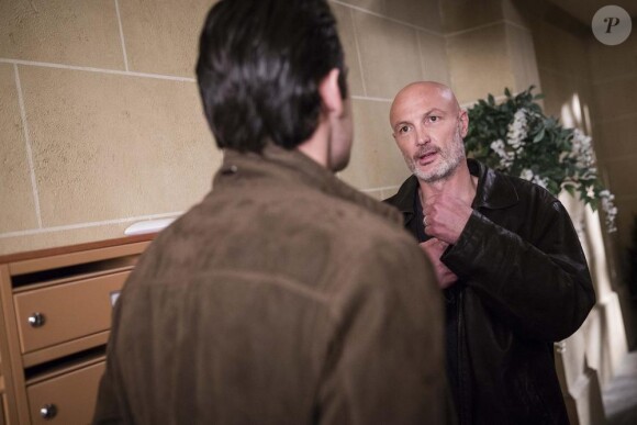 Frank Leboeuf et Gil Alma dans le prime-time Nos chers voisins fêtent le foot - diffusé le vendredi 4 juillet 2014, sur TF1