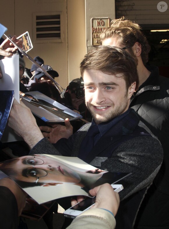 Daniel Radcliffe à New York le 1er avril 2014.