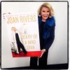 Joan Rivers fait la promo de son livre Diary of a Mad Diva, le 22 mai 2014.