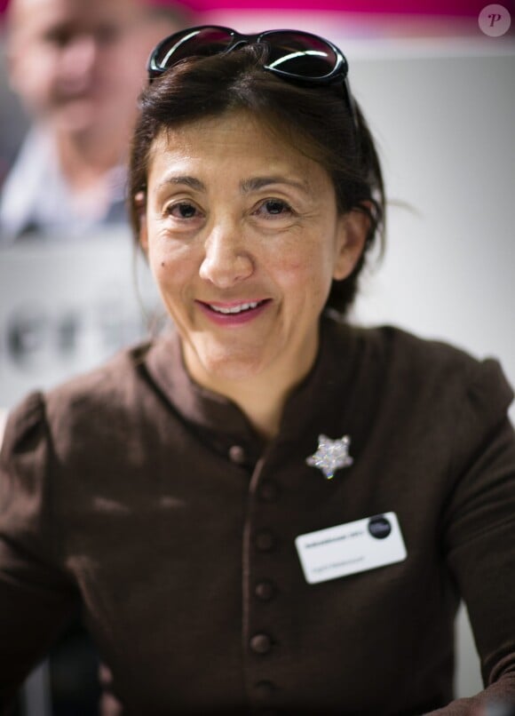 Ingrid Betancourt à la foire du livre de Goteborg, le 30 septembre 2012.