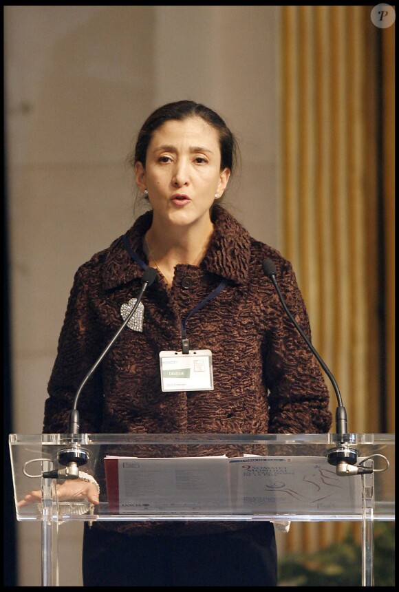 Ingrid Betancourt à Paris, le 11 décembre 2008.