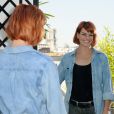 Fauve Hautot à la conférence de presse Gulli à Paris. Le 26 juin 2014.