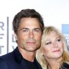 Rob Lowe et Sheryl Berkoff à New York le 25 avril 2012.