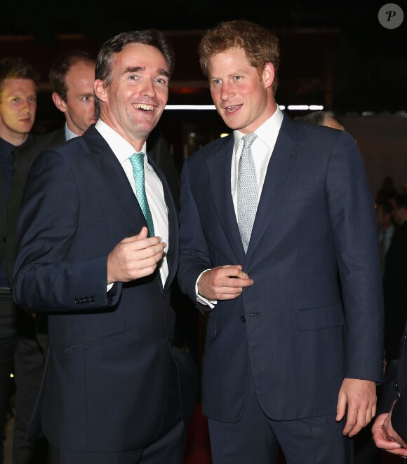 Prince Harry lors d'une réception donnée à Sao Paulo, au Brésil le 25 juin 2014.