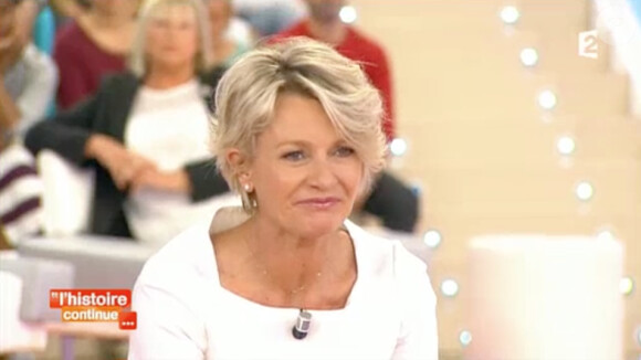 Sophie Davant dans "Toute une histoire" sur France 2. Vendredi 27 juin.