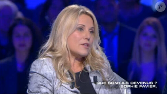 Sophie Favier sur le plateau de Salut les Terriens sur Canal+ le samedi 28 juin 2014.