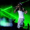 Lil Wayne sur la scène des BET Awards au Nokia Theatre de Los Angeles, le 29 juin 2014.