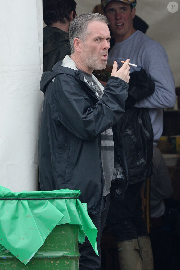 Chris Moyles à Glastonbury, le 28 juin 2014.