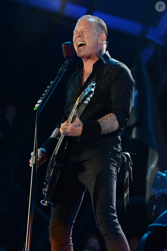 Metallica à Glastonbury, le 28 juin 2014.