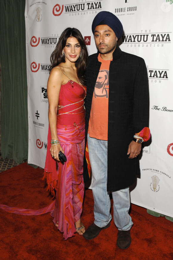 Vikram Chatwal et Priya Chatwal à New York le 5 juin 2008.