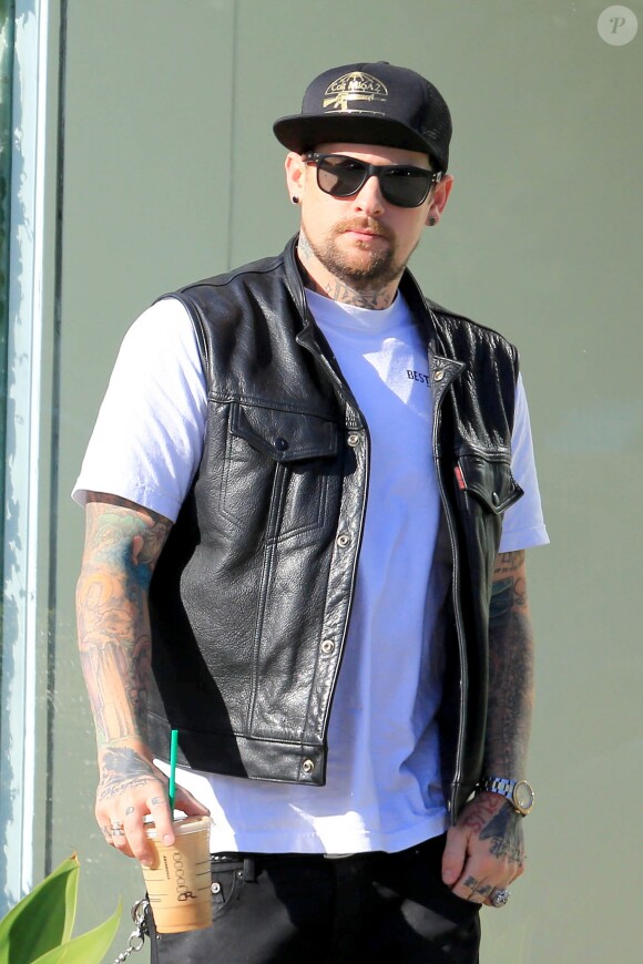 Exclusive - Benji Madden à West Hollywood, le 24 juin 2014