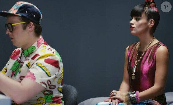 Lily Allen dans son nouveau clip "URL Badman", dévoilé le 3 juillet 2014.