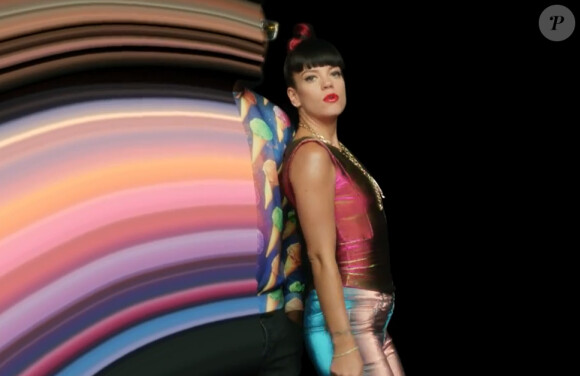 Lily Allen dans son nouveau clip "URL Badman", dévoilé le 3 juillet 2014.
