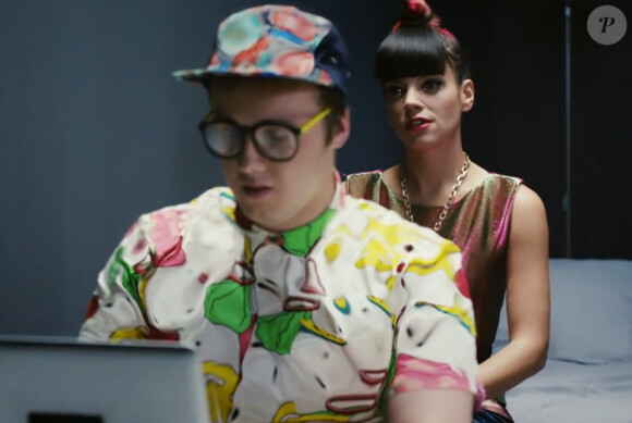 Lily Allen dans son nouveau clip "URL Badman", dévoilé le 3 juillet 2014.