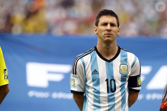 Lionel Messi lors du match Nigeria - Argentine  à l'Estadio Beira-Rio de Porto Alegre, le 25 juin 2014