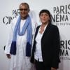 Abderrahmane Sissako, Sylvie Pialat - Ouverture du festival Paris Cinéma au Gaumont Opéra Capucines à Paris le 3 juillet 2014