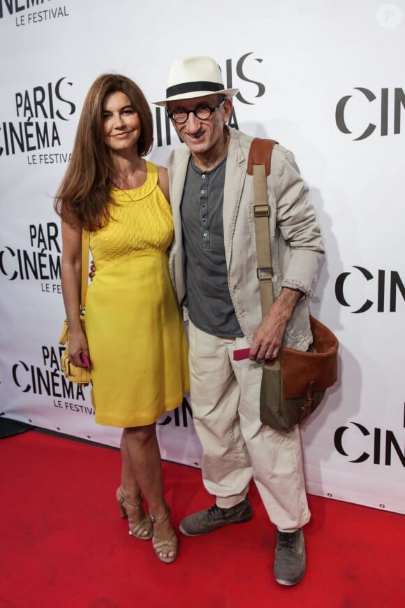 Jean-François Dérec et sa compagne - Ouverture du festival Paris Cinéma au Gaumont Opéra Capucines à Paris le 3 juillet 2014