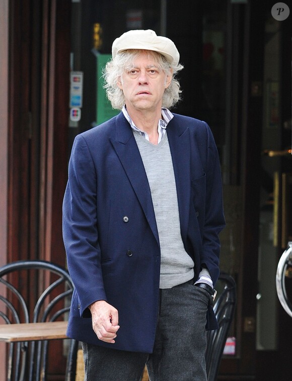 Bob Geldof dans les rues de Londres, le 5 juin 2014.