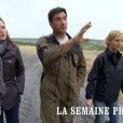 Nicolas et ses prétendantes Magali et Maryline - Bande-annonce de "L'amour est dans le pré 2014" sur M6. Episode diffusé le 7 juillet 2014.