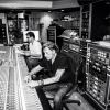 Johnny Hallyday en studio à Los Angeles, photo publiée sur son compte Instagram le 21 juin 2014