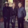 Johnny Hallyday en studio à Los Angeles avec Don Was et Thierry Chassagne, photo publiée sur son compte Instagram le