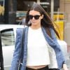 Kendall Jenner, ultrachic pour une séance shopping à Paris. Le 7 juillet 2014.