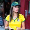 Le top de 33 ans Alessandra Ambrosio, Adriana Lima et leurs amies ont regardé le match Brésil-Allemagne et ont assisté, impuissantes, à la défaite de leur Nation.
8 Juillet 2014 à New York
 
