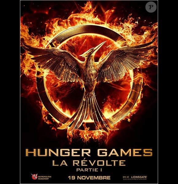 Affiche teaser de Hunger Games - La Révolte : Partie 1.