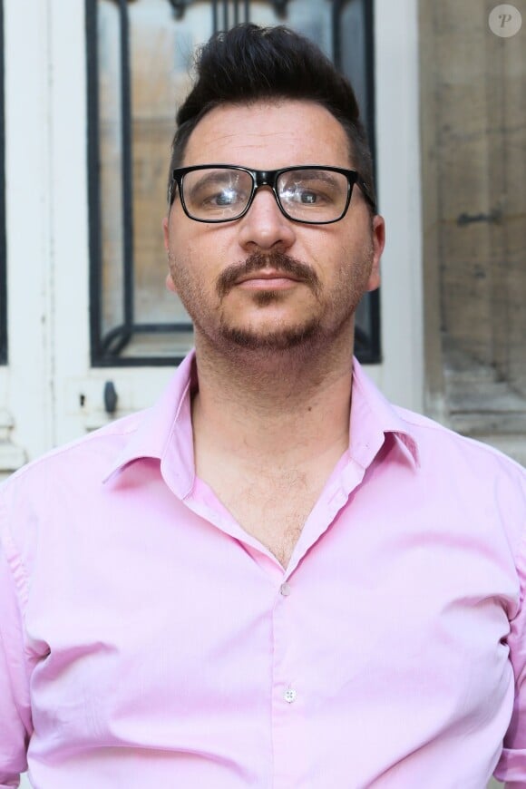 Exclusif - Clément l'incruste de l'émission Touche pas à mon poste sur D8 (de son vrai nom Clément Lanoué), à Paris le 18 juin 2014.