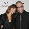  Sophie Marceau &amp; Christophe Lambert, complices lors de la soir&eacute;e d'inauguration de la Cit&eacute; du Cin&eacute;ma &agrave; Saint Denis, en France, le 21 septembre 2012 