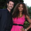Serena Williams et Patrick Mouratoglou lors du dîner des Champions  de l'ITF au Pavillon d'Ermenonville à Paris, le 4 juin 2013