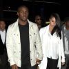 Reggie Bush (ex-boyfriend Kim Kardashian) et Lilit Avagyan (enceinte) sortent d' un Night Club à Los Angeles, le 13 février 2013.