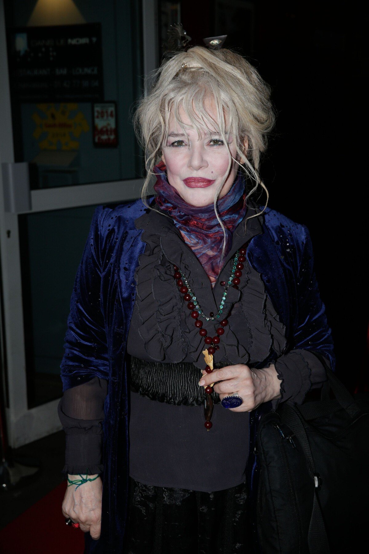 Photo Armande Altaï lors de la soirée anniversaire des 10 ans du restaurant "Dans Le Noir" à