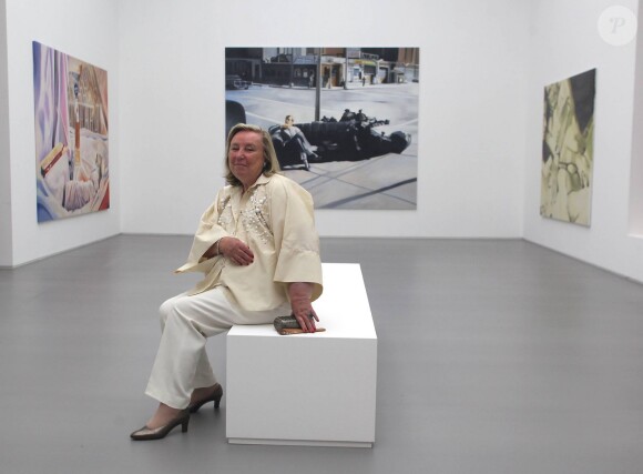 Maryvonne Pinault - Vernissage de l'exposition "ArtLovers - Histoires d'art dans la collection Pinault" au Grimaldi Forum le 15 juillet 2014.