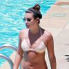 Lea Michele en bikini à Santa Barbara, le 16 juillet 2014.