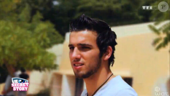 Aymeric, candidat de Secret Story 8, dans son portrait (Secret Story 8, le vendredi 18 juillet 2014.)