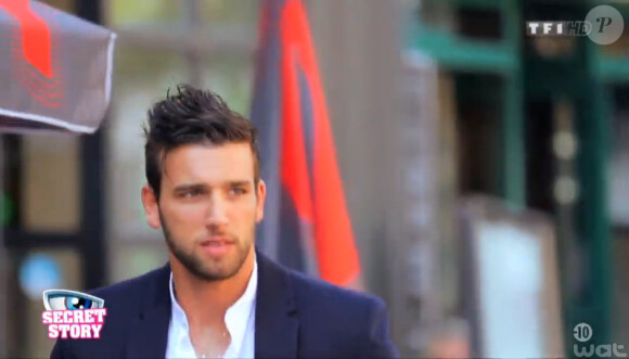 Aymeric, candidat de Secret Story 8, dans son portrait (Secret Story 8, le vendredi 18 juillet 2014.)