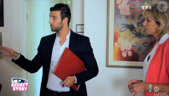 Aymeric, candidat de Secret Story 8, dans son portrait (Secret Story 8, le vendredi 18 juillet 2014.)