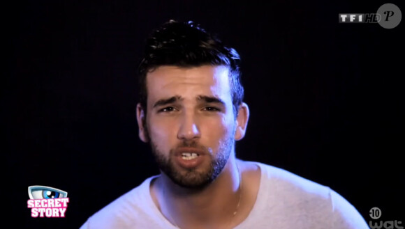 Aymeric, candidat de Secret Story 8, dans son portrait (Secret Story 8, le vendredi 18 juillet 2014.)