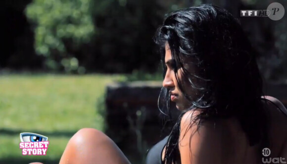 Jessica, candidate de Secret Story 8, dans son portrait (Secret Story 8, le vendredi 18 juillet 2014.)