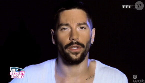 Steph, candidat de Secret Story 8, dans son portrait (Secret Story 8, le vendredi 18 juillet 2014.)